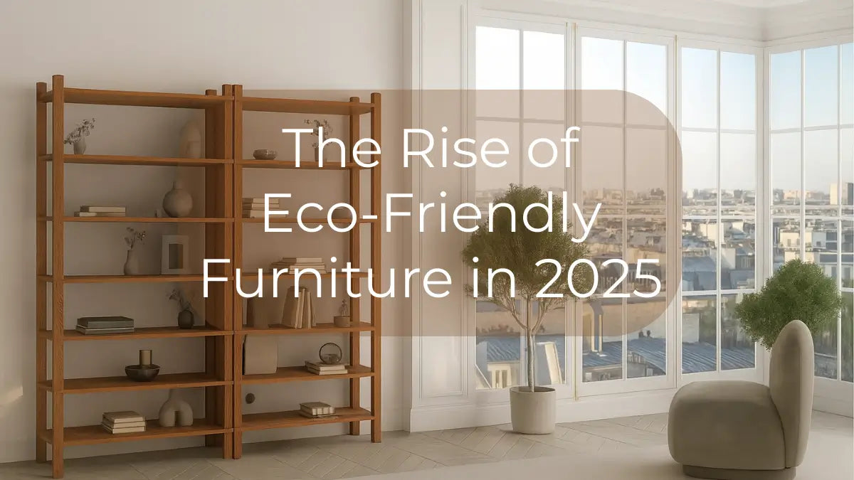 Sustainable Living: The Rise of Eco-Friendly Furniture in 2025