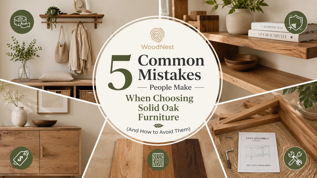 5 Common Mistakes People Make When Choosing Solid Oak Furniture (And How to Avoid Them)