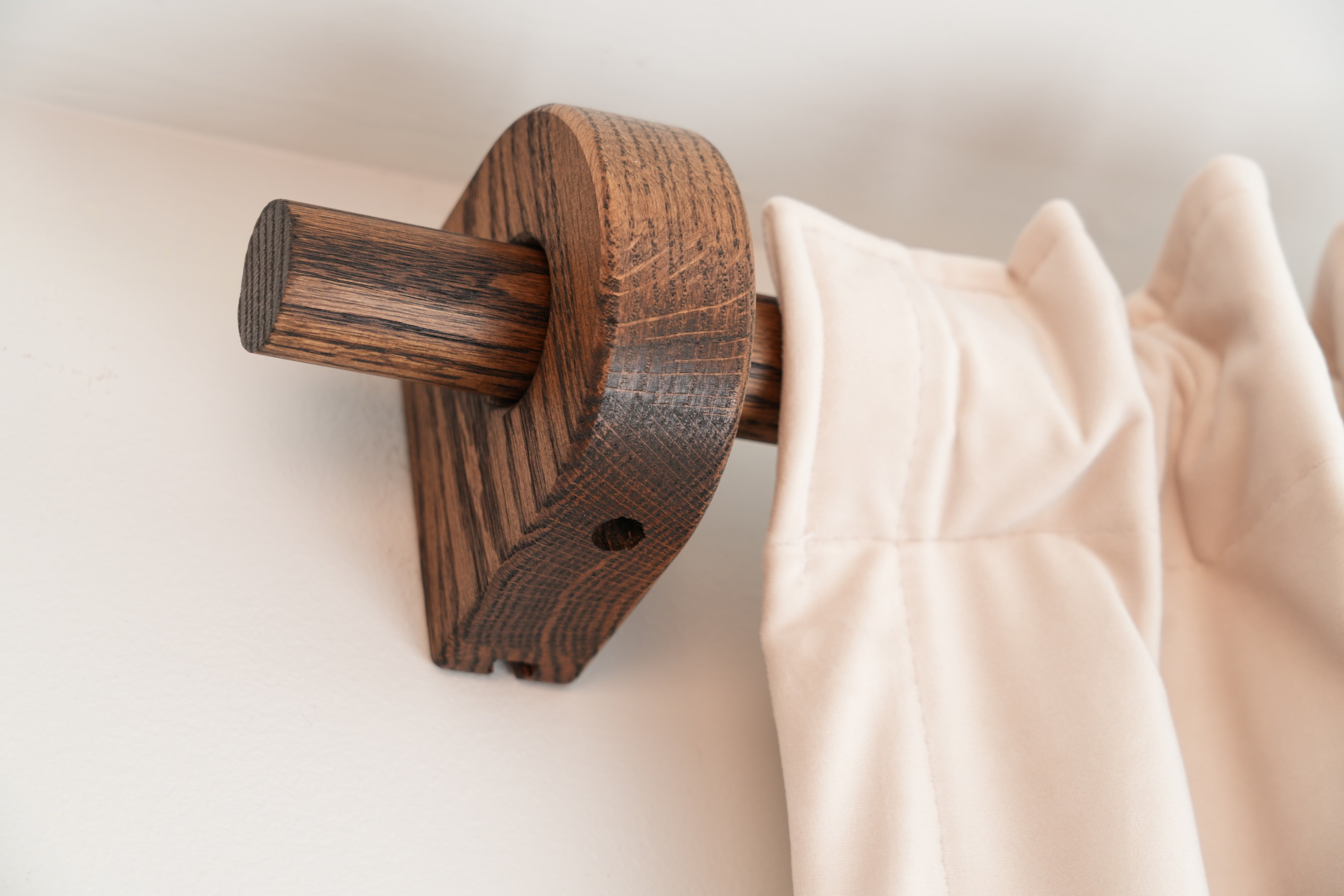 Wooden Curtain Rods – Extra Long, Heavy Duty Drapery Poles