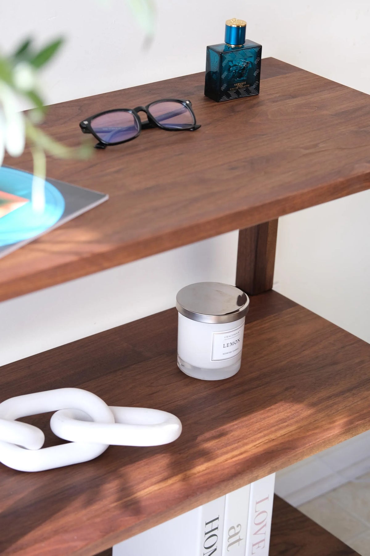 Bookcase Nightstand Rack Solid Wood Bookcase & Nightstand – Oak or Walnut, USA Made